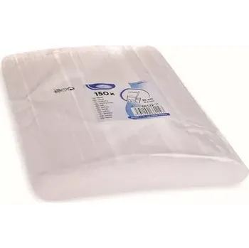 Slámky JUMBO plastové čiré 25 cm, průměr 8 mm [150 ks] (znovu použitelná)