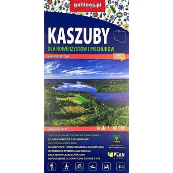 Cestování Mapa - Kaszuby dla rowerzystów i piechurów