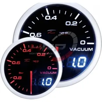 Budík Přídavný budík Depo Racing Dual View - vakuum (podtlak)