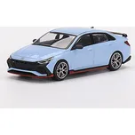 Hyundai Elantra N LHD 1:64 - MiniGT Hyundai Elantra N Left Hand Drive - kovový model auta 1/64