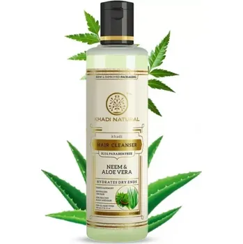 Šampon Šampon na vlasy Neem & Aloe, Khadi Natural