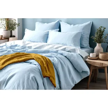 Povlečení DARRÉ Mušelínové povlečení Sky blue Velikost: 140 x 200 + 70 x 90