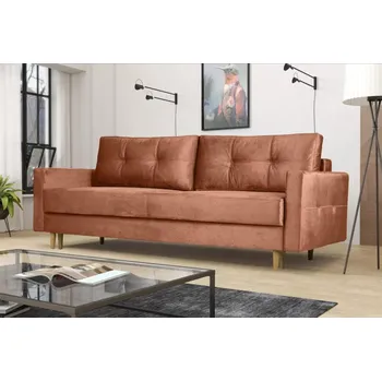 Pohovka Pohovka Floro, růžová (Monolith 61/natur)