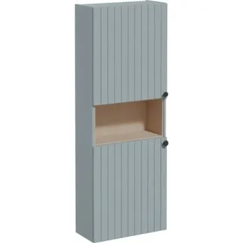 Šatní skříň Vitra ROOT GROOVE vysoká skříňka 570x1550x270 mm, bez nožiček, levá, zelená mat