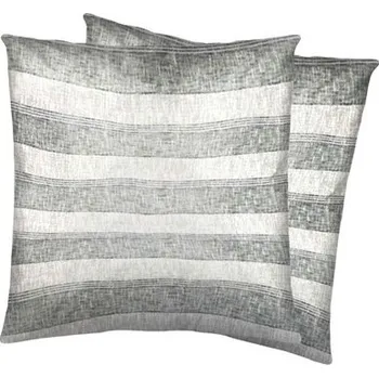 Dekorativní polštářek Povlak bavlna LADCE Grey 2 ks 40x40 cm