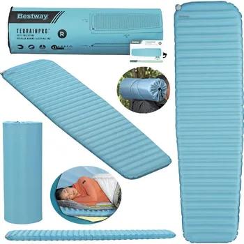Nafukovací matrace Mamido Bestway samonafukovací karimatka TerrainPro 183x51 cm