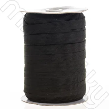 Textilní guma Pruženka galonová černá cívka - 30 mm/25m