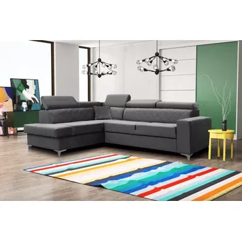 Sedací souprava Sedací souprava Gloss fresh, levá, šedá (Vogue 15)