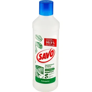 Čistič podlahy Savo dezinfekce a čistič na podlahy 1000 ml Eukalyptus