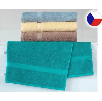 Luxusní froté osuška 70x140 COMFORT 550g Linea tyrkys