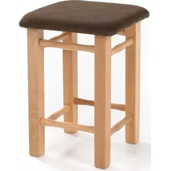 Jídelní stůl Stolička P čalouněný, bílá/šedá