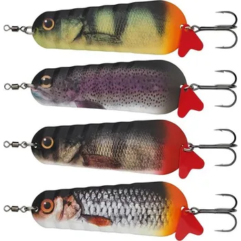 Umělá nástraha Třpytka Plandavka Abu Garcia Atom Pro 7,5cm 20gr Rainbow Trout