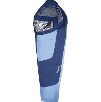 Spacák Spacák Warg Microlite Long 1000 Zip: Levý / Barva: modrá