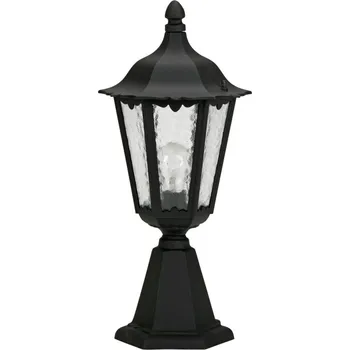 Lampička Albert Leuchten Podstavné světlo 0541, černé - Základna - délka 19 cm, šířka 16,5 cm černá, čirá 1 x 75 W - Doprava zdarma