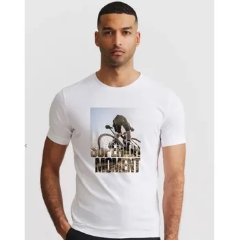 Pánské tričko Triko SUPERIOR Moment bílé M