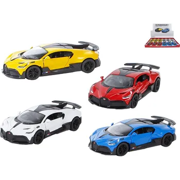 Dětské zboží Kinsmart Kovový model auta Bugatti Divo - 13 cm - zpětný chod