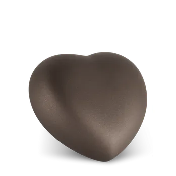 Smuteční dekorace Zvířecí urna Herz - Hnědá 1,5l