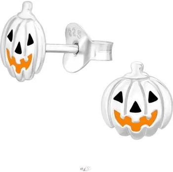 Náušnice Prosperk Stříbrné náušnice pecky Halloween S0425