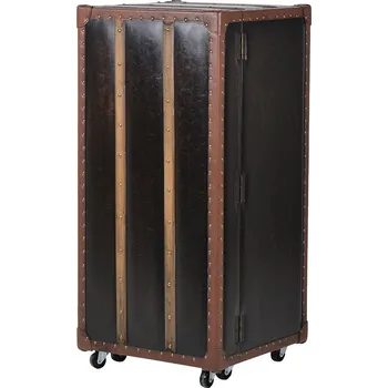 Stojan na víno Luxusní barová skříňka kufr na kolečkách Toledo