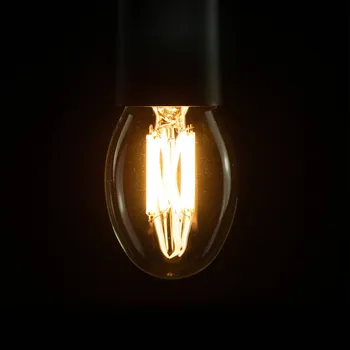 Lampička SEGULA LED-Mini elipsa High Power E27 8W Filament čirá - Doprava zdarma