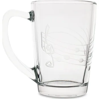 Skleněný hrnek - PARTITURA, 250 ml