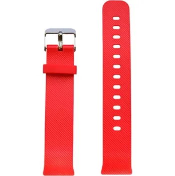 Řemínek na hodinky WATCHMARK Řemínek na hodinky WT1 18 MM ČERVENÁ