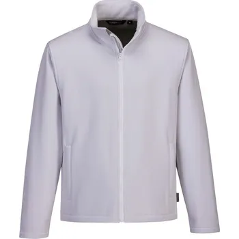 pracovní bunda PORTWEST Bunda Print & Promo (2L) TK20, softshellová, pánská POR-TK20WHRXL XL Bílá