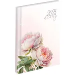 MFP D801 Lamino 4 A5 denní 2025 pivoňky