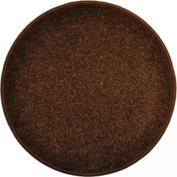 Koberec Kusový koberec ETON hnědá kruh Rozměr: 57x57 cm