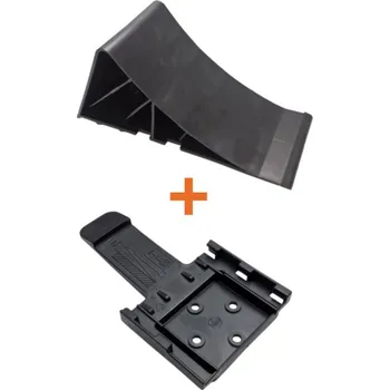 Zajišťovací klín kola Set zakládací klín + držák