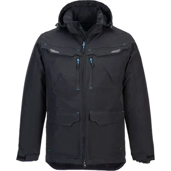 pracovní bunda PORTWEST Bunda WX3 Winter T740, zimní POR-T740BKRL L Černá