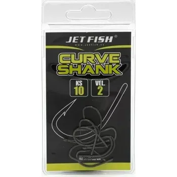 JET FISH Háčky CURVE SHANK - Vel. 4