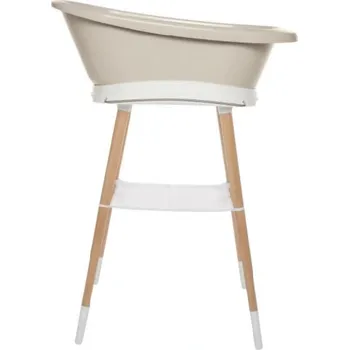 koupací vanička BÉBÉ-JOU sada vanička se stojanem SENSE Taupe