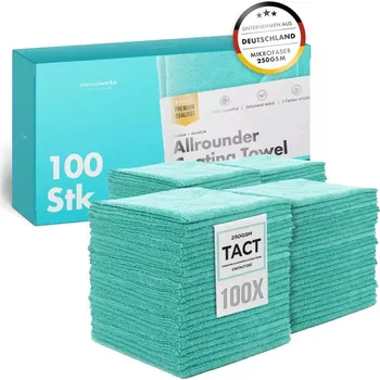 Utěrka ChemicalWorkz Allrounder 250GSM Turquoise - Mikrovláknové utěrky (100 ks)