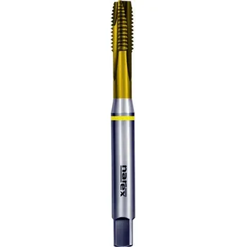 Ruční nářadí Závitník strojní M6 DIN 371, ISO2, HSSE, 223043,/1610/ TiN Narex 126000320