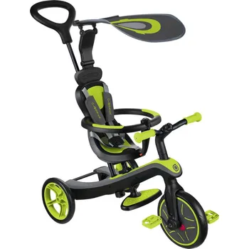 GLOBBER Tříkolka dětská 4v1, Lime Green