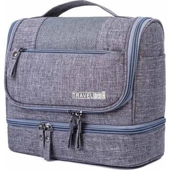 Kosmetická taška HappyTravel cestovní kosmetická taštička Tibabu - šedá