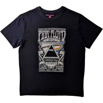 Pánské tričko Merch Pink Floyd: Pink Floyd Kids T-shirt: Carnegie Hall Poster (7-8 Years) 7-8 let