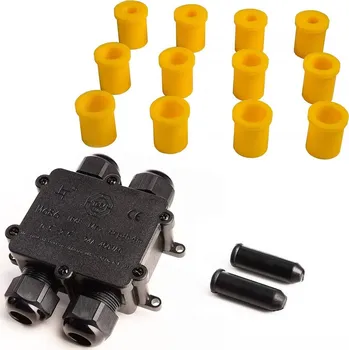 Venkovní osvětlení Deko-Light Outdoor multi 4x rozvaděč pro 2-4 Kabely černá