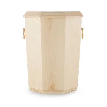 Smuteční dekorace Dřevěná urna Elegance - Borovice