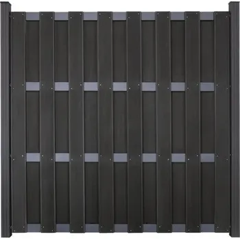 Příslušenství pro plot BPC plot GroJa Merano 180 x 180 cm stavebnicové provedení antracit