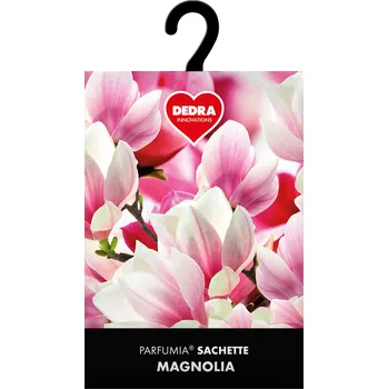 Osvěžovač vzduchu Vonná sašetka | MAGNOLIA WOOD | závěsný vonný sáček PARFUMIA® 8 g Dedra