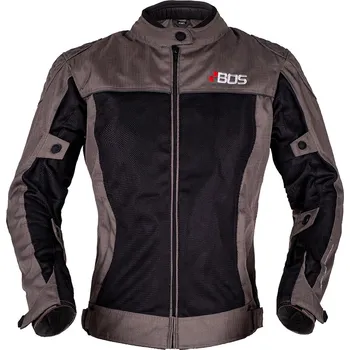 Moto bunda BOS Sunshine šedá