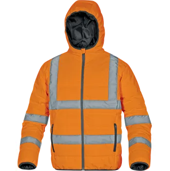 Pánská softshellová bunda DELTA PLUS DOON HV reflexní bunda Barva: oranžová, Velikost: S