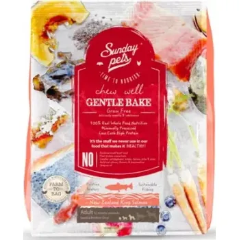 Krmivo pro psa SUNDAY PETS GENTLE BAKE SALMON ADULT SMALL/MEDIUM BREED 2x1,3 KG (+ SLEVA PO REGISTRACI/PŘIHLÁŠENÍ! ;))