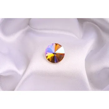 Dětské navlékací korálky Skleněný šaton 12mm - č.141