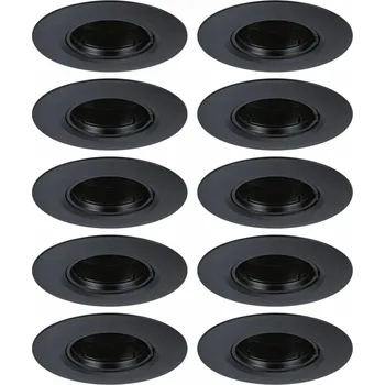 Bodové svítidlo Očka kulatý Paulmann černé