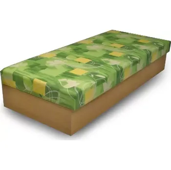 Postel Válenda Ondra, zelená vzor / buk (vzor č. 33)