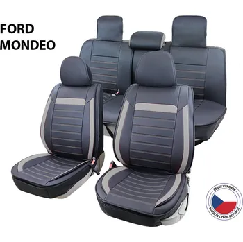 Ochranný autopotah Cappa Autopotahy Perfetto DL Ford Mondeo černá/šedá