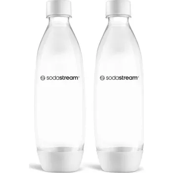 Příslušenství pro výrobník sody SodaStream Fuse lahev bílá 1 l 2 ks